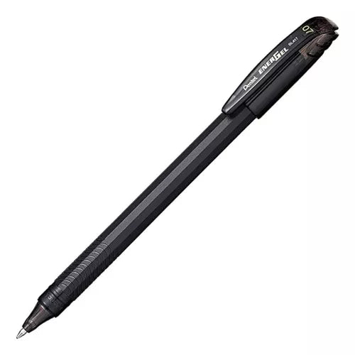 Bolígrafo Gel Pentel Energel Stick Tinta Negra 0.7mm Grip