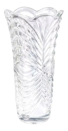 Florero Decorativo Cristal Vidrio Mediano Vintage Magnolia