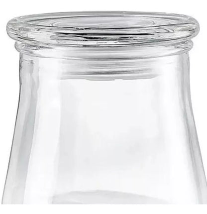 Frasco Vidrio Contenedor Tapa Envase Dulcero Cristal 650ml