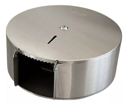 Despachador Papel Jumbo Oval Inoxidable Uso Rudo Indutrial