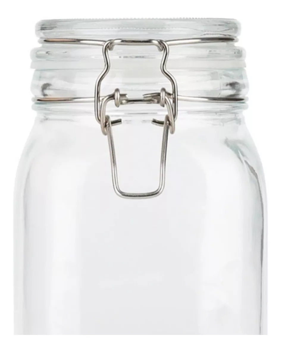 Envase Vidrio Hermético Alimentos Conservas Contenedor 1.5 L