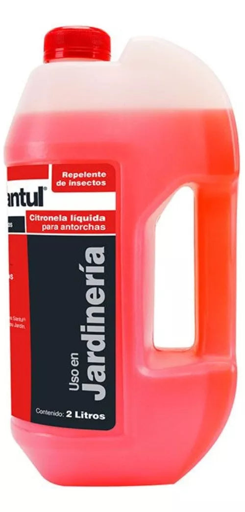 2 Litros Citronela Liquida Santul Repelente Insectos