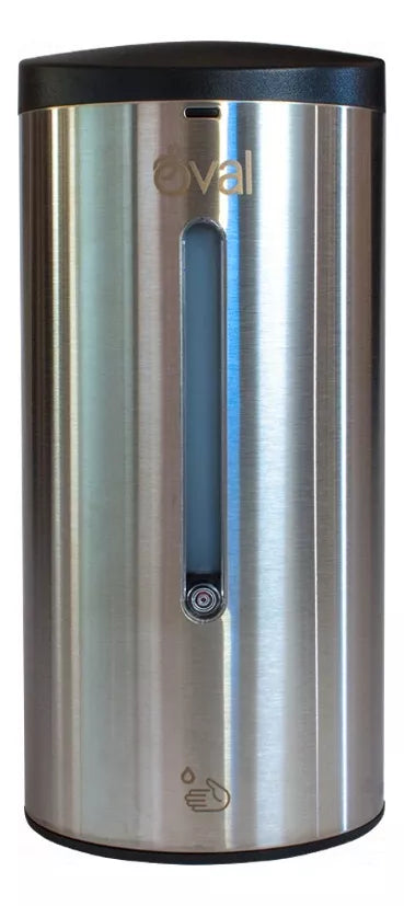 Jabonera Automatica Oval Gel Acero Inoxidable 700 Ml