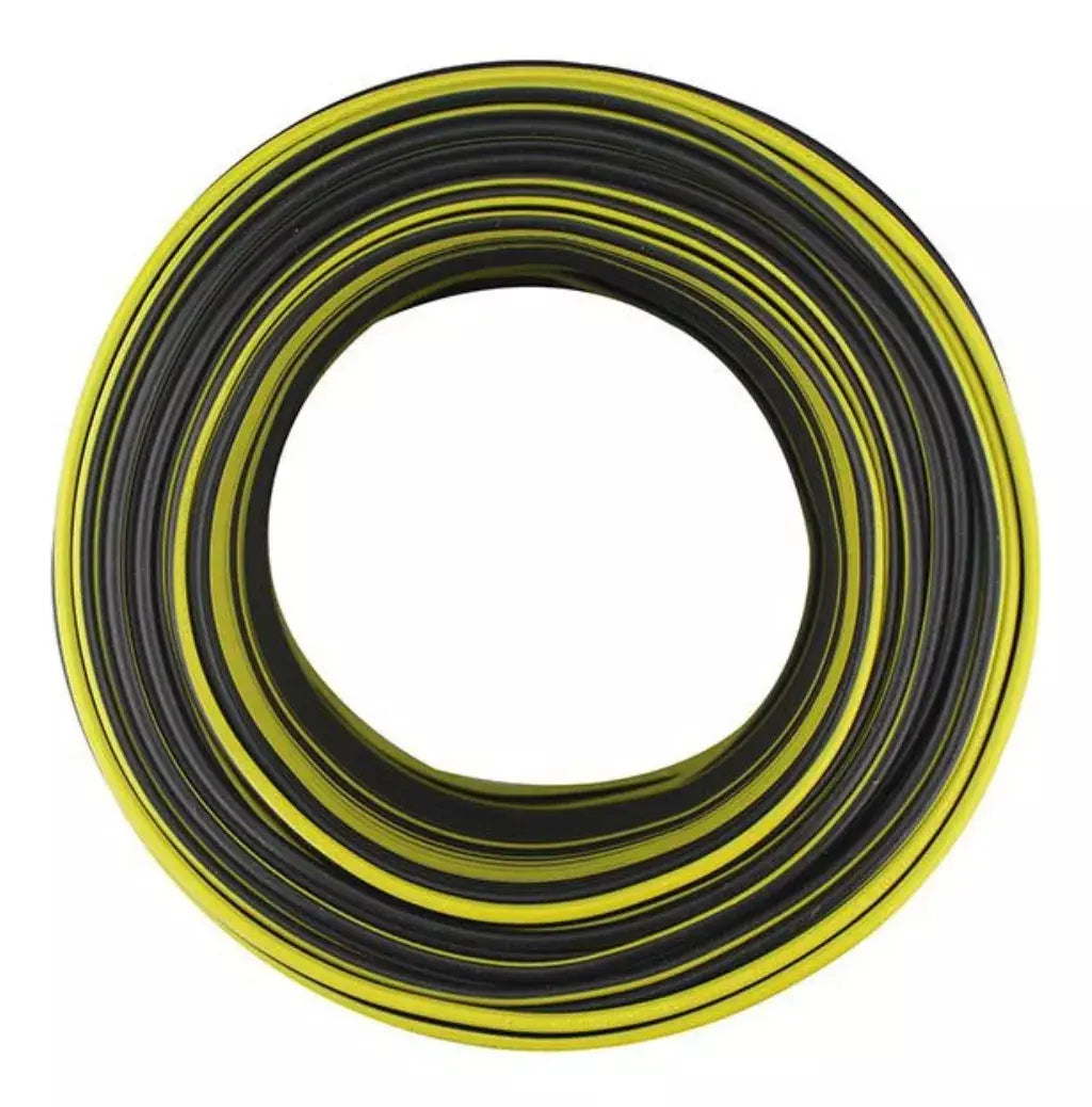 100 Metros Cable Ligero Keer Calibre 14 Awg Negro Antiflama - Kronaline