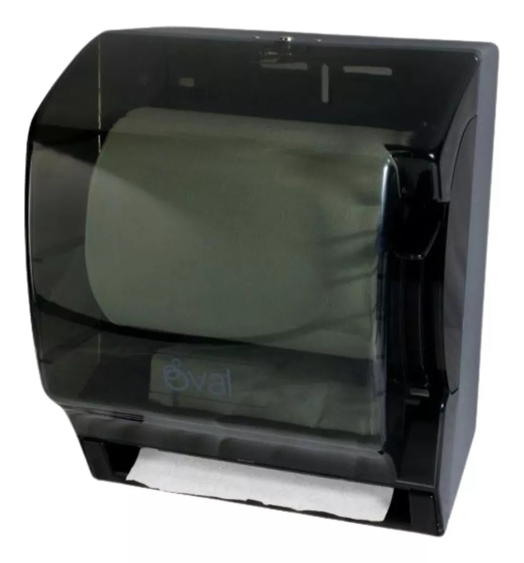 Despachador Toalla Oval Rollo Humo Uso Rudo Insutrial