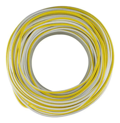 100 Metros Cable Ligero Keer 14 Awg Blanco Antiflama 1875 W - Kronaline