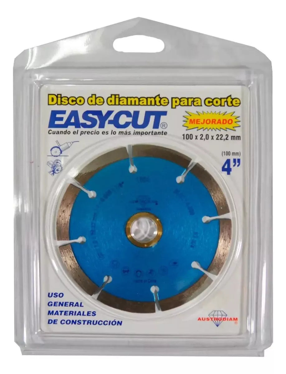 Disco Diamante Corte 1504 Austrodiam 4'' Material Abrasivo