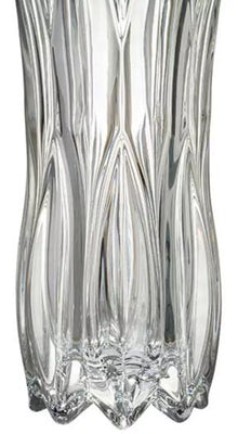 Florero Decorativo Cristal Vidrio Mediano Vintage Jazmin