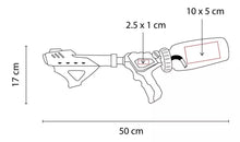 Pistola Chorro Agua Presion Cilindro 575ml Juegos Acuaticos