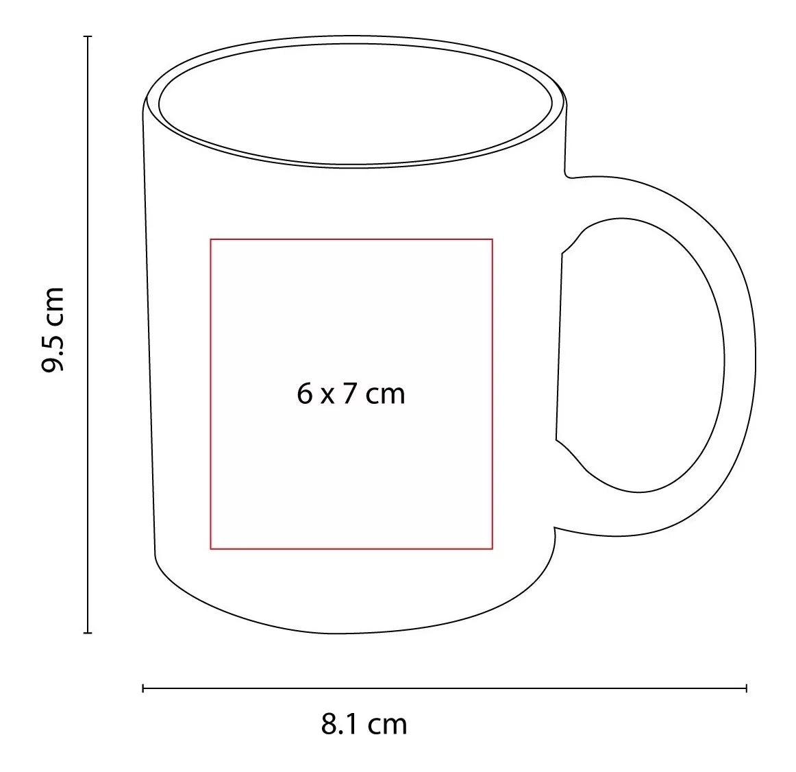 Taza Mágica Sublimación Sublimar 11 Oz Caja 12 Pzs