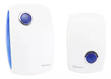 Timbre Inalámbrico A Azul Sanalec C/clavija Alcance 100m - Marchante MX