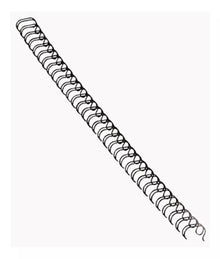 Anilla Fellowes Metálico Encuadernar 25 Pz Negro 100 Hojas