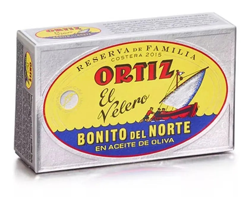 Atún Blanco en Aceite de Oliva 112g - ortiz - detalle