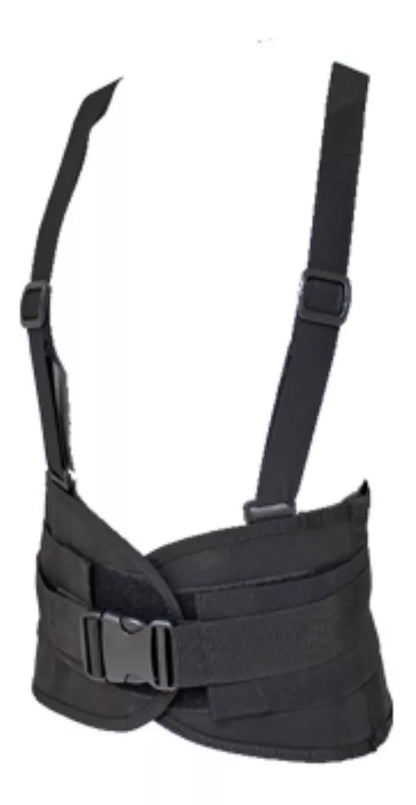Faja Seguridad Lumbar Tirantes Elasticos Ajustables Alyger