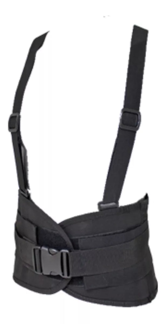 Faja Seguridad Lumbar Tirantes Elasticos Ajustables Alyger