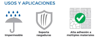Cinta Adhesiva Ducto Plata Selladora 9061 48mm X 50m Janel - Janel - uso