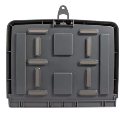 Despachador Toalla Interdoblada Oval Blanco Gris Eco Pp