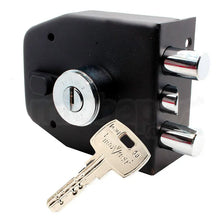 Cerradura Sobreponer Tover S1f-tr Future Texturada Negro Inv