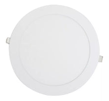 Panel Circular Led Empotrar Luz Fria Sanelec 18w Luminario