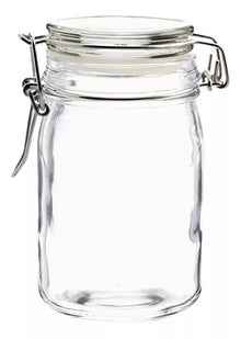 Set 6 Brocalito Vidrio Envase Redondo Regalo Dulcero 200ml