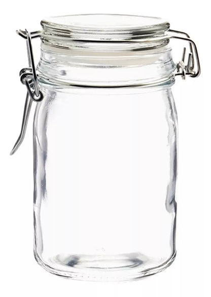 Set 6 Brocalito Vidrio Envase Redondo Regalo Dulcero 200ml