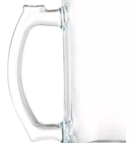 Set 2 Tarros Cerveceros 380 Ml Vidrio Vaso Cerveza Michelada - Vittori - vista trasera