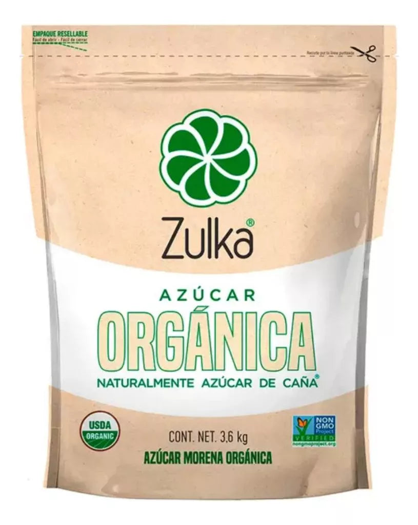 Azúcar Orgánica Zulka 3.6 Kg