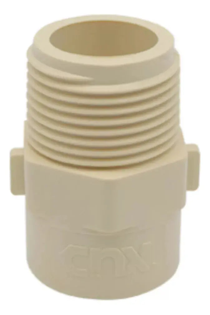 15 Piezas Adaptador Macho Cnx 1/2'' Cpvc Resistente - CNX - detalle