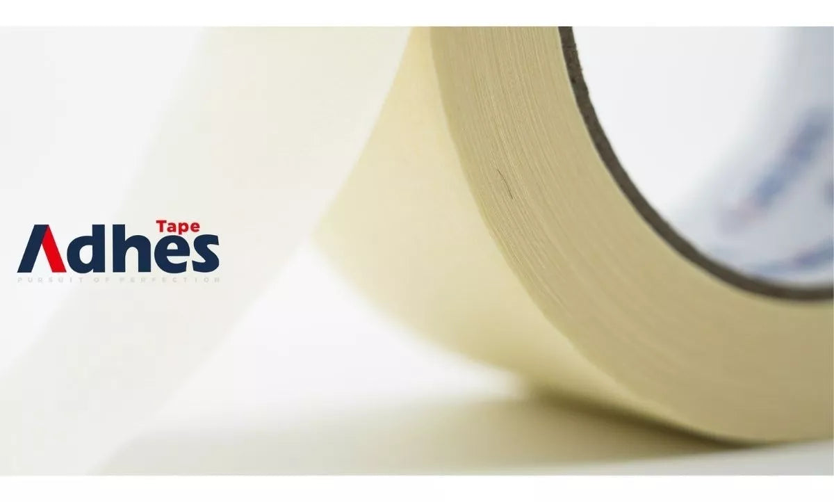 Cinta Enmascarar Beige Adhes 18mm X 50m Masking Tape Papel