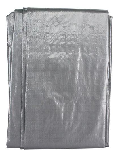 Lona Uso Ligero Reforzada Santul Polietileno 3x3m Gris 5494 - Santul - empaque