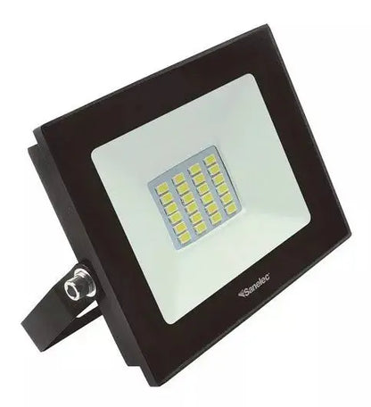 Reflector Ultra Delgado Led Sanelec 20 Wtts 2156 Luz Fria - Sanelec - detalle
