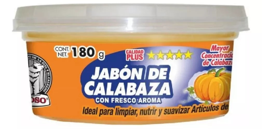 Jabon Calabaza Natural El Oso Calzado Articulos Piel 180g