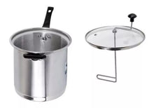 Olla Palomera Aluminio 20 Cm Alpro Tapa Cristal