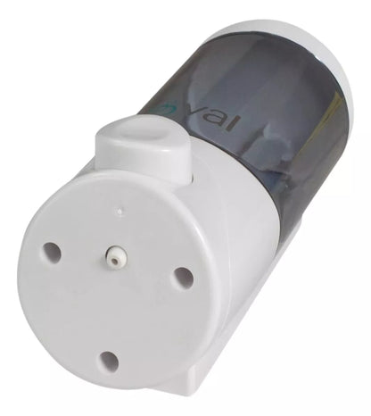 Jabonera Oval Humo Blanco 500 Ml Transparente