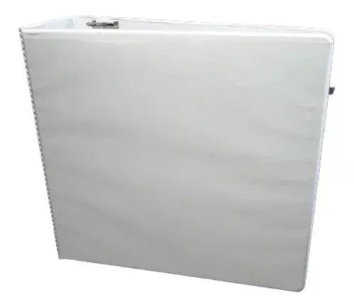 Carpeta Panoramica Blanca Cristal Kinera 4 Pulgadas - Marchante MX