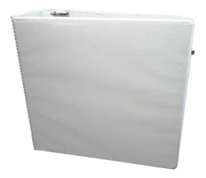 Carpeta Panoramica Blanca Cristal Kinera 4 Pulgadas - Marchante MX