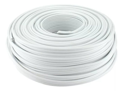 100m Cable Pot Blanco Alucobre Keer 16 Awg 13a 300v - Marchante MX
