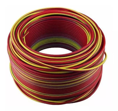 Cable Alucobre Keer Longitud 100m Antiflama Calibre 10 Rojo