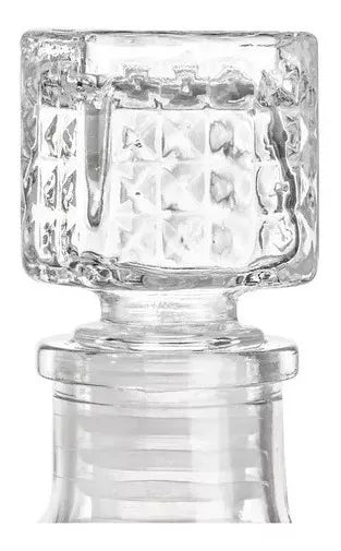 Juego 12 Licoreras Vidrio Cristal Mini Rodas 65 Ml Agua Vino