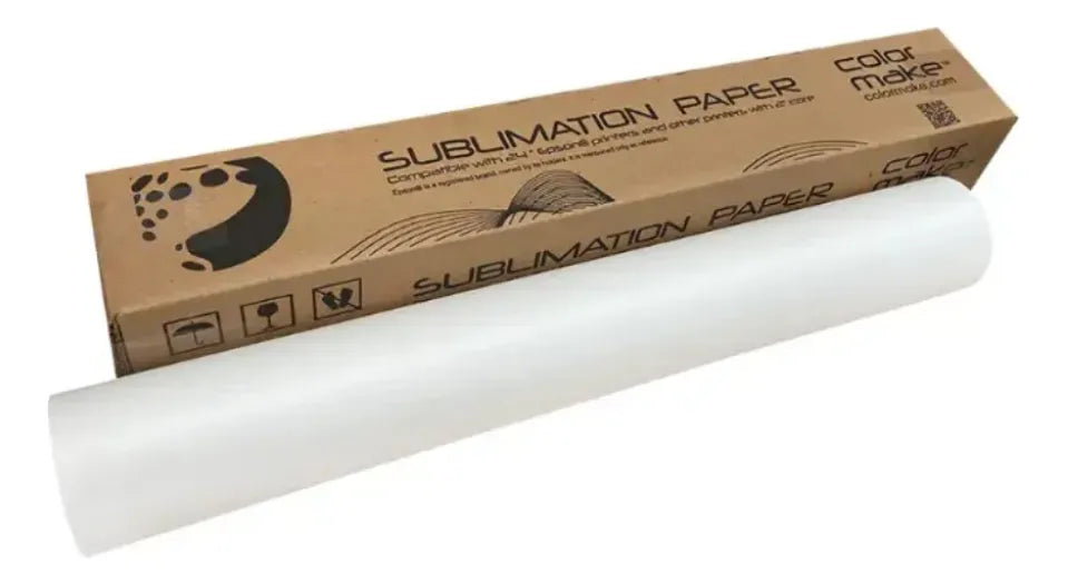 Rollo Papel Sublimar 24'' X 30 M 100 Gr Core 2 In Color Make