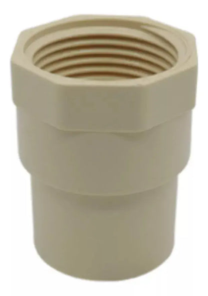 15 Piezas Adaptador Hembra Cnx Cpvc 1/2'' Resistente - CNX - vista lateral