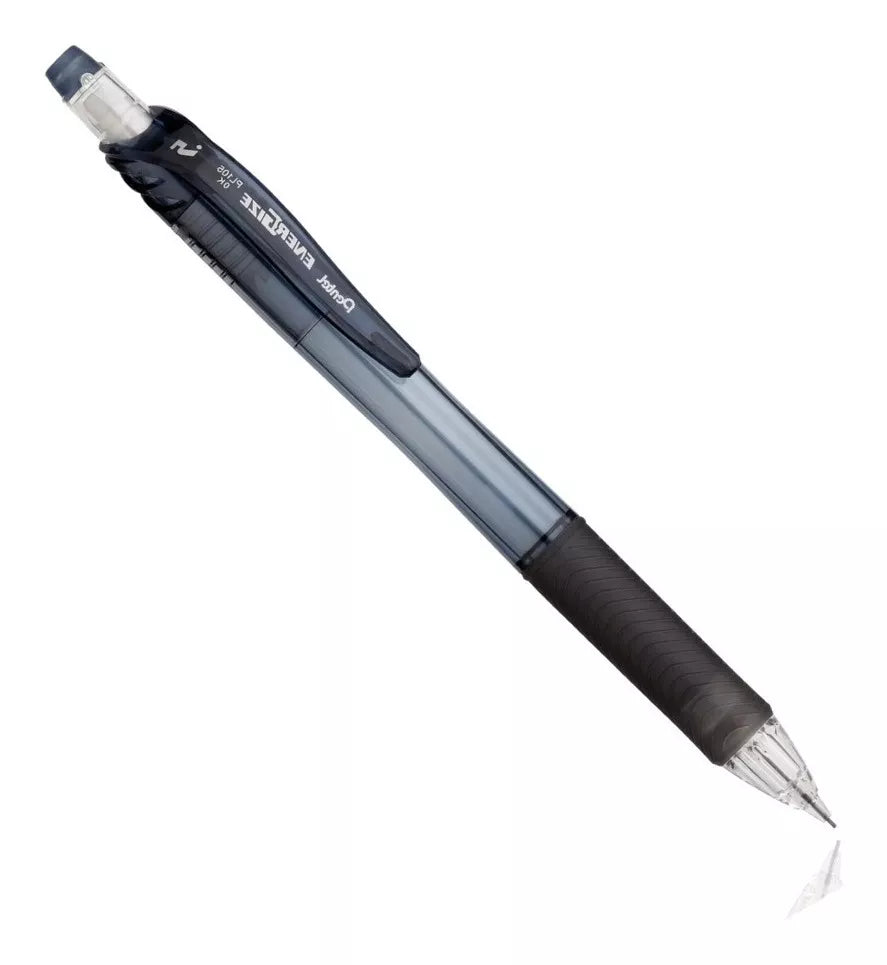 12 Bolígrafos Pentel Energel Bln105 Tinta Gel Negra 0.5mm