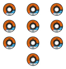 10 piezas Disco Laminado Fandeli Z-80 INOX ECO 4½"