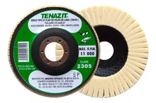 Disco Laminado Felpa Tenazit Tipo Flap 27 4-1/2'' Respaldo
