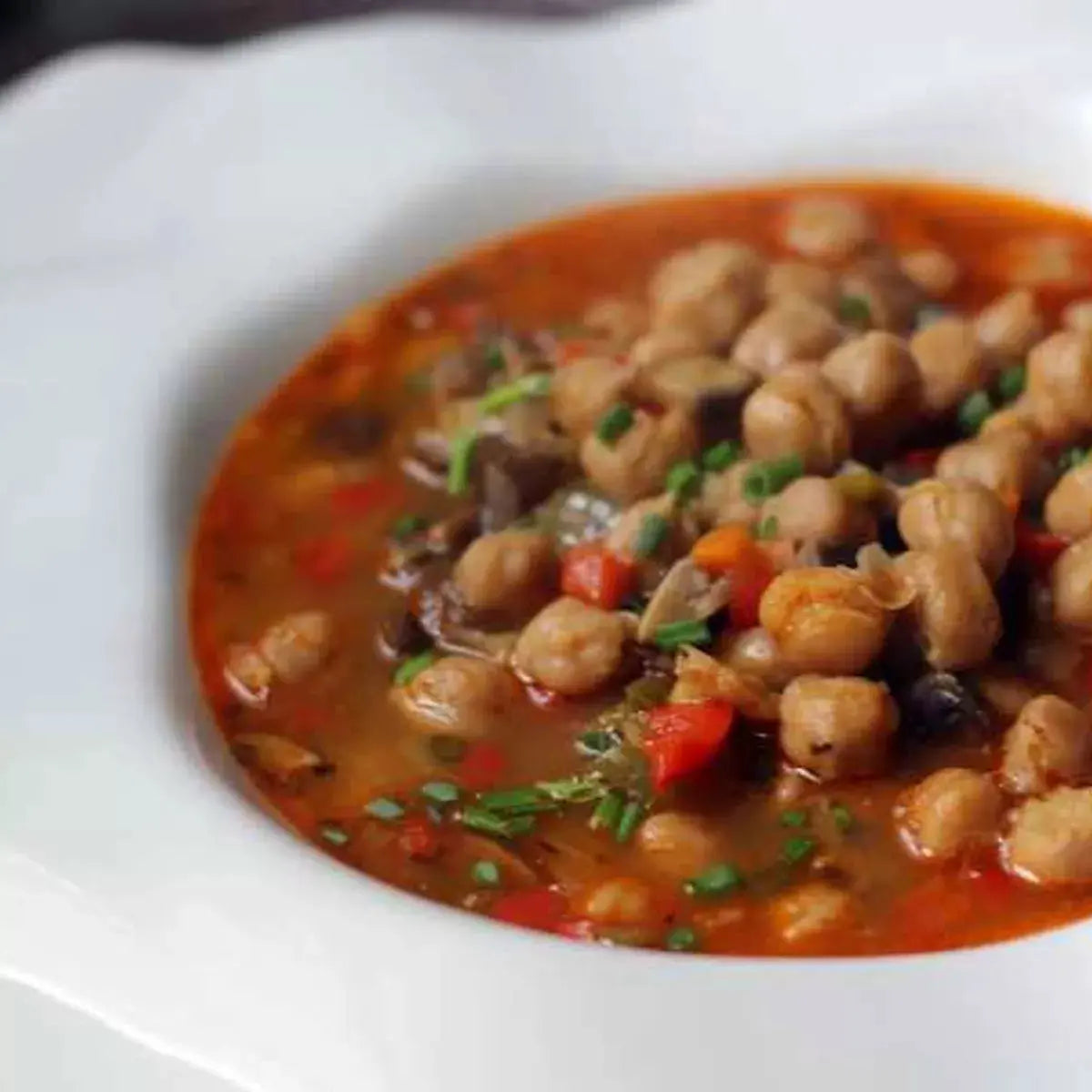Garbanzos con Verduras 425g - cidacos - vista lateral