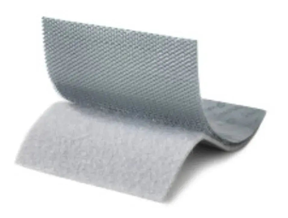 5 pz Tiras Sujetadoras Gris Alta Resistencia VELCRO 10.1x2.5cm - Velcro - detalle