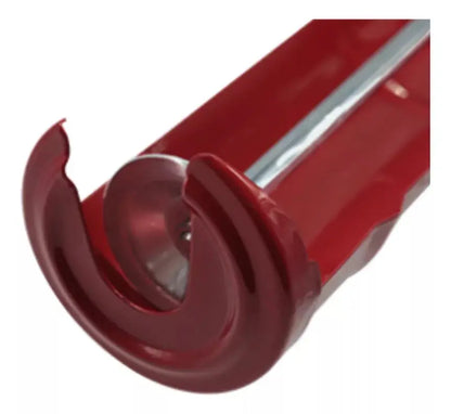 Pistola Calafateadora Cnx Barril Sellador Silicon Color Rojo - CNX