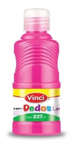 Pintura Para Dedos Lavable Vinci Colores Surtidos 237ml Elegir Color - MarchanteMX