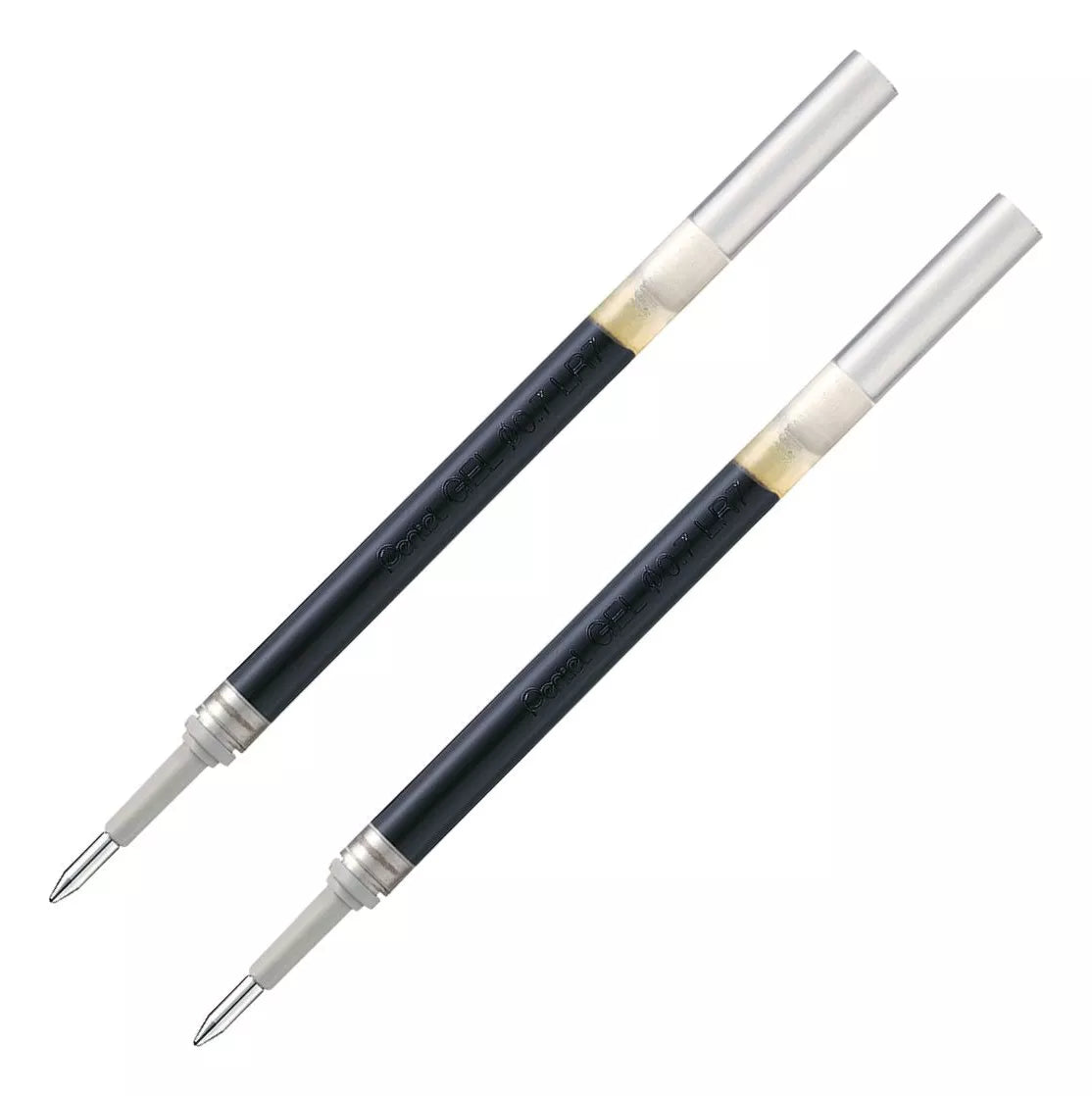 2 Repuesto Bolígrafo Pentel Energel Tinta Gel Punta 0.5mm