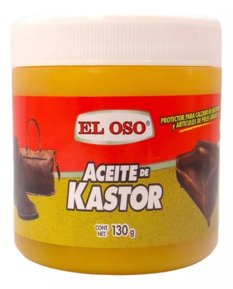 Aceite Kastor El Oso Restaura Protege Calzado Piel Sport